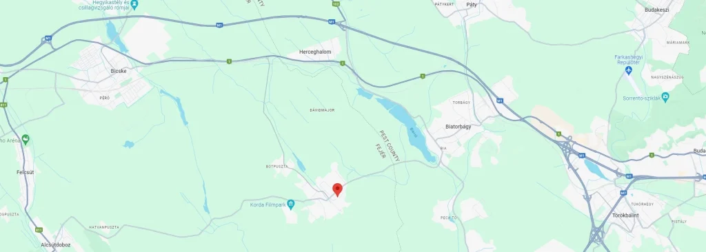 Elvonulásaink helyszíne Etyeken